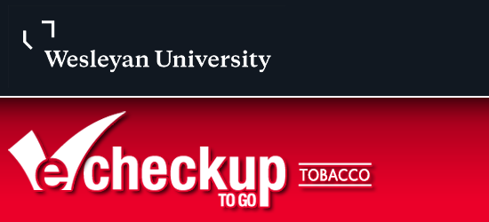 Wesleyan University Nicotine eCHECKUP TO GO