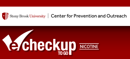 Stony Brook University Nicotine eCHECKUP TO GO